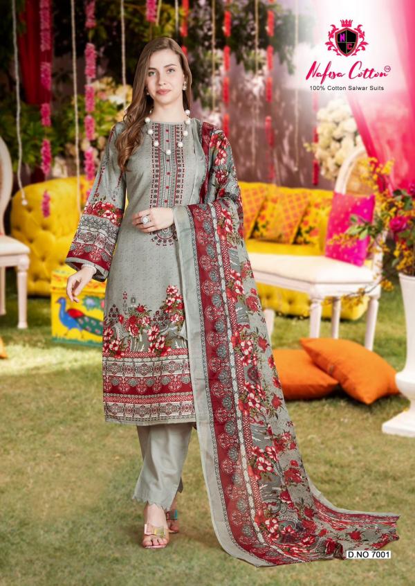 Nafisa Andaaz Vol-07 – Karachi Dress Material